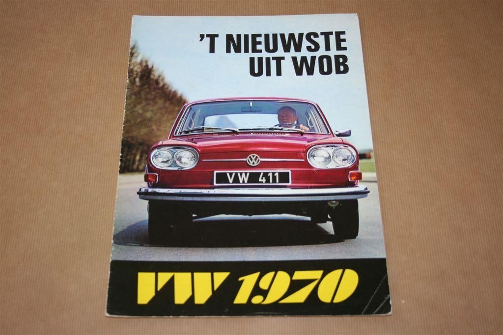 Zeldzame reclame-uitgave - VW - 't nieuwste uit WOB 1970 !!, Boeken, Ophalen of Verzenden, Gelezen, Volkswagen