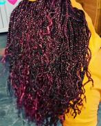 Haar vlechten, Ophalen