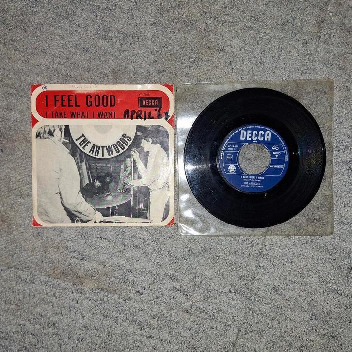 The Artwoods ‎– I Feel Good / I Take What I Want, Cd's en Dvd's, Vinyl Singles, Gebruikt, Single, Rock en Metal, 7 inch, Ophalen