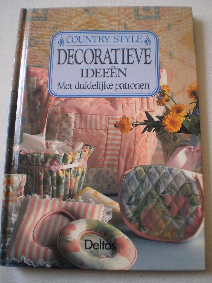 Country Style - Decoratieve Ideeën - Met Duidelijke Patronen, Boeken, Hobby en Vrije tijd, Nieuw, Borduren en Naaien, Ophalen of Verzenden