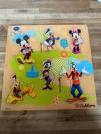 Eichhorn Mickey Mouse Clubhouse houten figuurpuzzel, Gebruikt, Ophalen of Verzenden, Van hout, Minder dan 10 stukjes