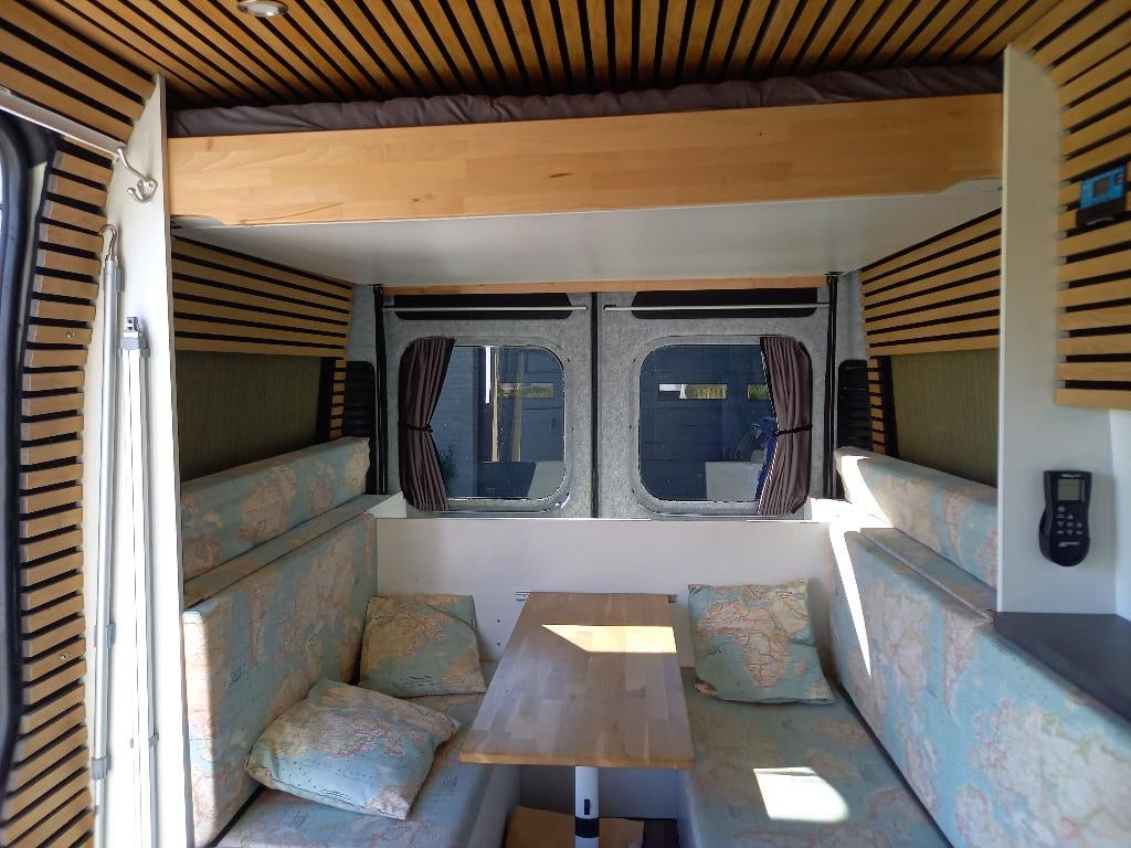 Te Koop Fiat Ducato camper L2H2 3.0 CNG, Chemisch toilet, Buscamper of Camperbus, Koelkast, Tot en met 2