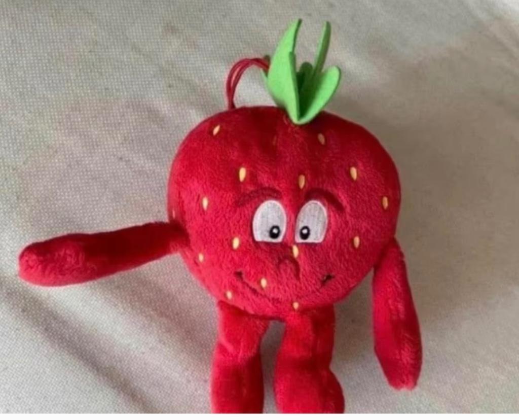 Knuffel Lidl aardbei, Lidl, Ophalen