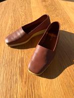 Sleehak Aerosoles damesschoenen, leer, maat 37, bruin, Ophalen, Bruin, Instappers, Nieuw