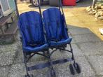 Dubbele buggy, Ophalen, Zo goed als nieuw, Overige merken, Verstelbare rugleuning