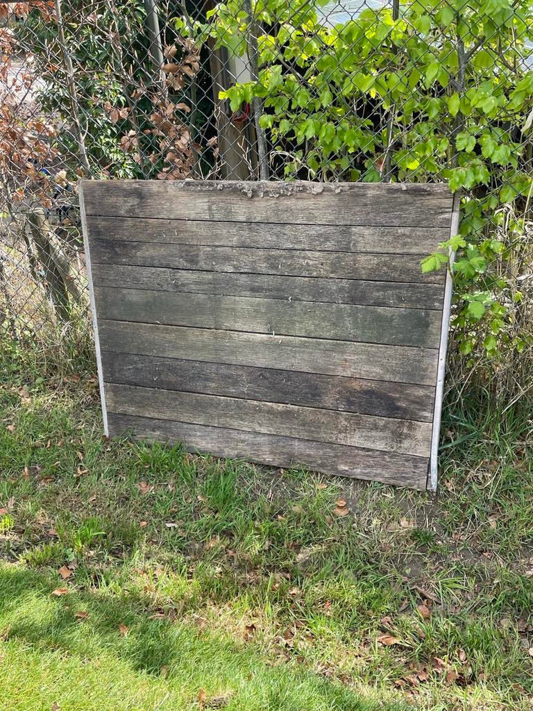 2 originele steenschotten zware kwaliteit, Ophalen, Gebruikt, Plank, 50 mm of meer