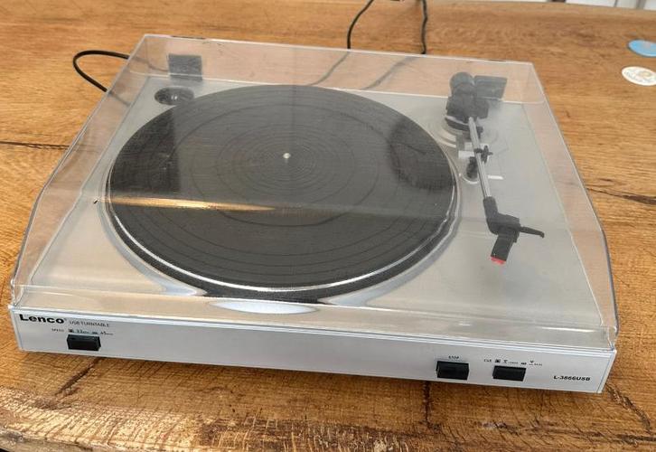 Lenco L-3866USB platenspeler met USB – nette staat, Audio, Tv en Foto, Platenspelers, Gebruikt, Platenspeler, Overige merken, USB-aansluiting