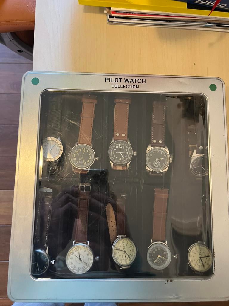 10 piloten horloges te koop, Ophalen of Verzenden