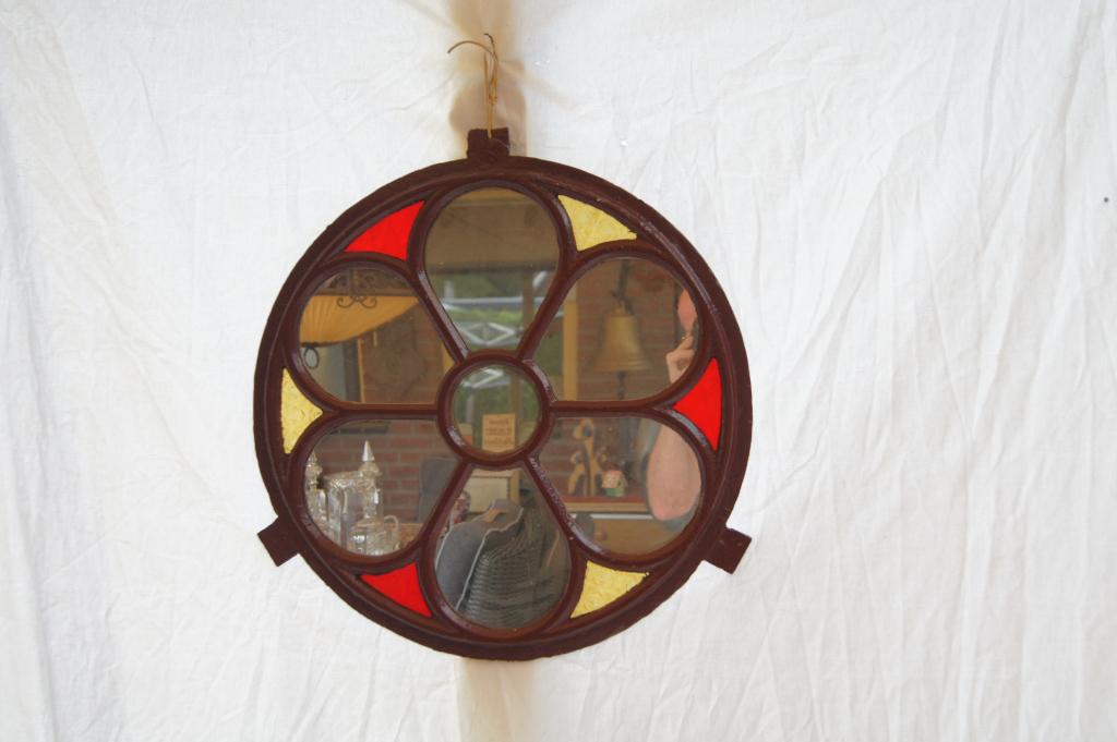 Stalraam met gekleurd glas, Ophalen of Verzenden