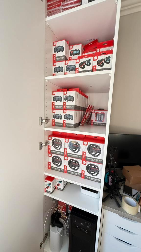 Bulk partij Nintendo Switch 2 accessoires alles in één koop, Spelcomputers en Games, Spelcomputers | Nintendo Consoles | Accessoires