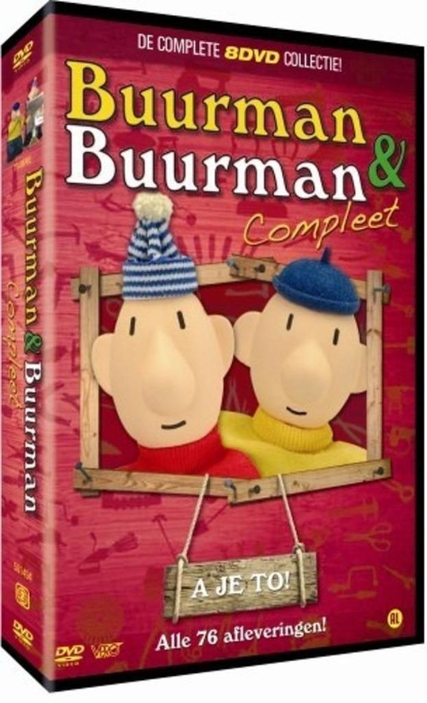 Buurman en Buurman 8 dvd box, Sealed en Origineel, Cd's en Dvd's, Dvd's | Tekenfilms en Animatie, Nieuw in verpakking, Europees