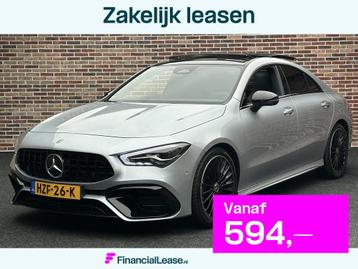 Mercedes-Benz CLA-klasse 200 AMG Line Panorama 360 Sfeer beschikbaar voor biedingen