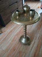 Geel koperen Friese rooktafel, Ophalen