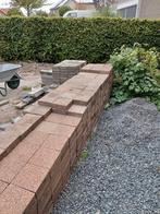 Gratis 37m2 gebruikte rode tegels 20x20, Tuin en Terras, Ophalen, Gebruikt, Beton, 10 m² of meer
