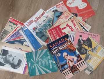 Bladmuziek  ruim 300 stuks  beschikbaar voor biedingen