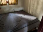 Zo goed als nieuw bed met een nieuw matras, Ophalen, Tweepersoons, 140 cm, Zo goed als nieuw