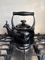 Le Creuset Fluitketel | Zwart | 2.1 liter, Huis en Inrichting, Keuken | Keukenbenodigdheden, Ophalen of Verzenden, Gebruikt