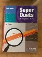 Super Duets - 15 Progressive Duets voor Fluiten, Muziek en Instrumenten, Bladmuziek, Klassiek, Les of Cursus, Dwarsfluit of Piccolo