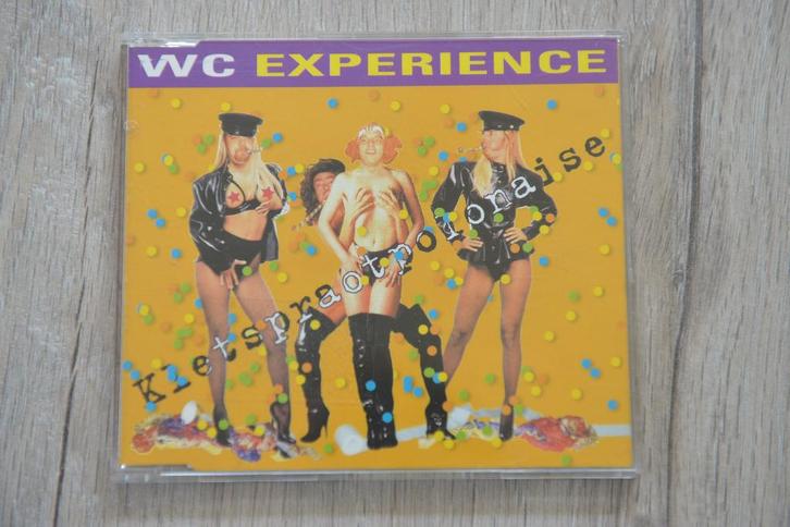 WC EXPERIENCE == KLETSPRAOTPOLONAISE 4 Track, Cd's en Dvd's, Cd Singles, Zo goed als nieuw, Pop, 2 t/m 5 singles, Maxi-single