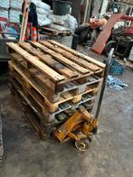 Euro pallets - ideaal voor transport en opslag, Gebruikt, Grenen, Ophalen of Verzenden, 50 mm of meer