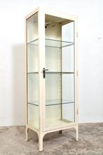 Vintage apothekerskast medicijnkast stalen vitrinekast 60s, Ophalen of Verzenden, Gebruikt