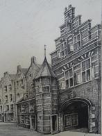 litho Kerkboog te Nijmegen Stevenskerk Hansbert of Hans Berk, Antiek en Kunst, Verzenden