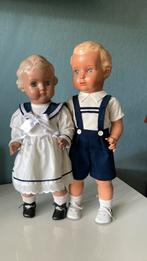 🐢Schildpadpoppen Erika en Hans🐢, Ophalen of Verzenden, Zo goed als nieuw, Pop