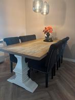 Eetkamer tafel barok, Ophalen of Verzenden, Gebruikt, 4 tot 6 stoelen