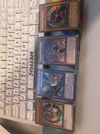 Vier Yu-Gi-Oh! Kaarten, Hobby en Vrije tijd, Verzamelkaartspellen | Yu-gi-Oh!, Ophalen of Verzenden, Zo goed als nieuw