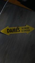 Retro Damesbordje - De Mijne Is Groter, Verzenden, Gebruikt