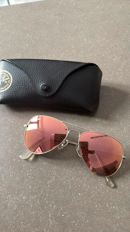Ray-Ban zonnebril, Sieraden, Tassen en Uiterlijk, Zonnebrillen en Brillen | Dames, Zo goed als nieuw, Zonnebril, Ray-Ban, Roze