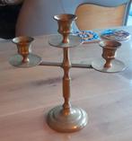 Koperen kandelaar, Antiek en Kunst, Ophalen of Verzenden