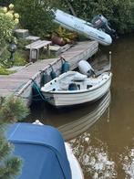 Te koop visboot met trailer, Ophalen, 10 tot 30 pk, Gebruikt, 3 tot 6 meter