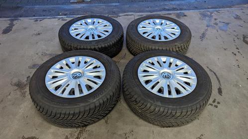 Volkswagen Caddy Velgenset met Bridgestone Winterbanden, Auto diversen, Sneeuwkettingen, Gebruikt, Ophalen