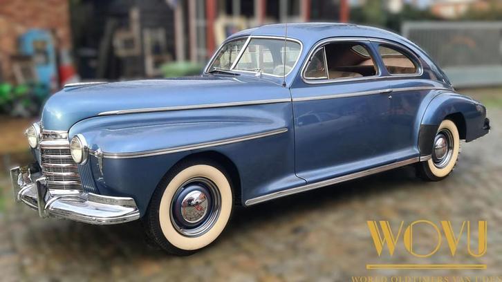 Oldsmobile coupe 1941, Auto's, Oldtimers, Oldsmobile, Benzine, Overige carrosserieën, Handgeschakeld, Blauw, Stof, Achterwielaandrijving