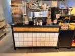 Toonbank Stamtafel Bakkerij Horeca Winkel koffiebar, Ophalen, Gebruikt, Complete inventaris