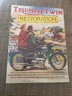 Triumph Twin-restoration, Boeken, Motoren, Ophalen of Verzenden, Zo goed als nieuw