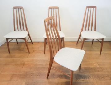 Set van 4 "Eva" stoelen van Niels Koefoed voor Koefoed Horns beschikbaar voor biedingen