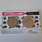 Ik hou van Holland 2016 thema Drop Coincard + Penning, Ophalen of Verzenden, Koningin Beatrix, Euro's