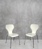 Deens design phoenix stoelen vintage stoel eetkamer, Huis en Inrichting, Ophalen of Verzenden, Zo goed als nieuw, Twee