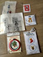 5 borduur pakketjes waarvan 1 deels gemaakt, Hobby en Vrije tijd, Ophalen of Verzenden, Nieuw, Borduurpakket