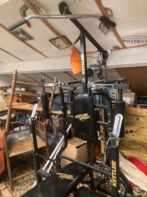 Prachtige krachtstation van Kettler zwart met gouden letters, Sport en Fitness, Fitnessapparatuur, Zo goed als nieuw, Krachtstation