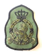 Camo Kroonpatch badge CML Centrum voor Mens en Luchtvaart, Ophalen of Verzenden, Luchtmacht, Nederland, Embleem of Badge