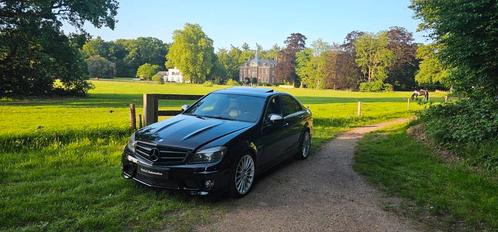 Mercedes-Benz c63 amg 6.2 w204 2008 Performance, Auto's, Mercedes-Benz, Bedrijf, Benzine, Sedan, Geïmporteerd, Zwart, Ophalen