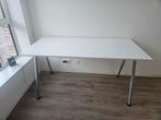 Bureau 160x80 cm – Verstelbare poten, Huis en Inrichting, Bureaus, Ophalen, In hoogte verstelbaar, Zo goed als nieuw, Bureau