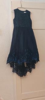 Feestkleding 8/9 jaar, Kleding | Dames, Gelegenheidskleding, Overige typen, Blauw, Ophalen of Verzenden, Zo goed als nieuw