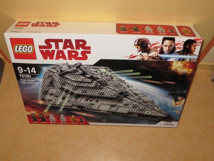 LEGO 75190 Star Wars First Order Star Destroyer nieuw, Kinderen en Baby's, Speelgoed | Duplo en Lego, Nieuw, Lego, Complete set