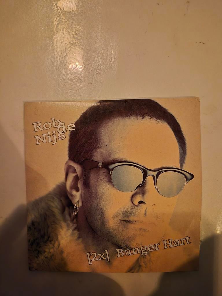 Rob de Nijs - Banger hart. Cd single, Cd's en Dvd's, Ophalen of Verzenden, Gebruikt, Nederlandstalig