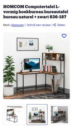 Hoekbureau hoektafel, Huis en Inrichting, Bureaus, Ophalen, Gebruikt, Bureau