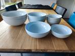 Servies witte schalen, Ophalen of Verzenden, Zo goed als nieuw, Overige stijlen